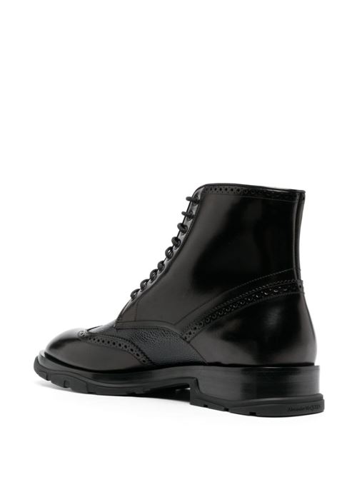 Leather boot ALEXANDER MCQUEEN | 750389WIDW11000